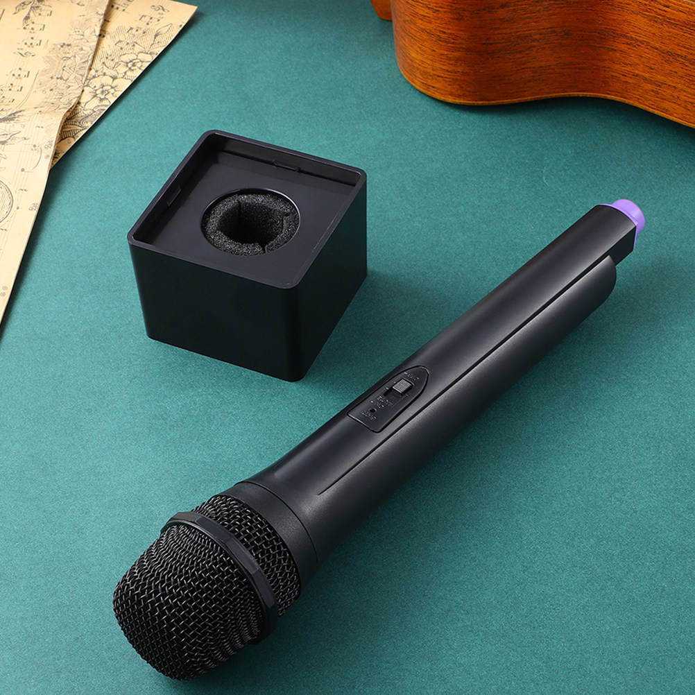 Kids Microphone Karaoke - ไมโครโฟนจำลองสำหรับเด็ก 2 ชิ้น น้ำหนักเบา พกพาสะดวก อุปกรณ์เล่นบทบาทสมมติสำหรับงานคาราโอเกะ