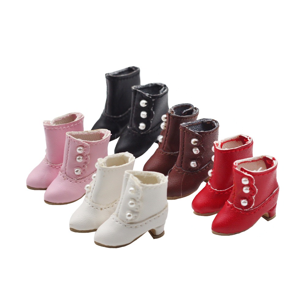 Kids Toys Paris - รองเท้าส้นสูง 2.3 ซม. สำหรับตุ๊กตา OB11 รองเท้าตุ๊กตา