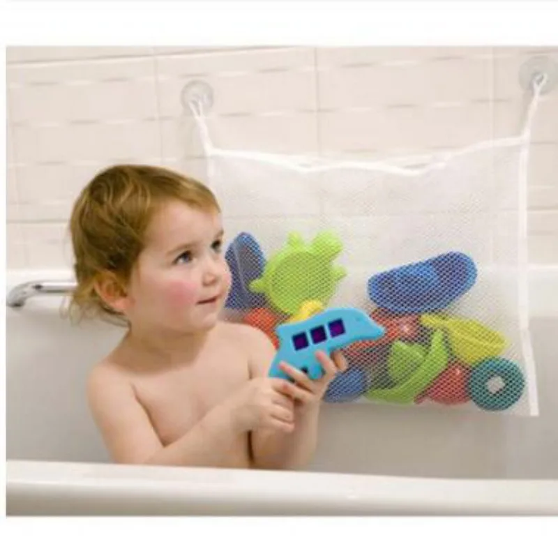 Kids Storage Toys - เด็กห้องน้ําตาข่ายกระเป๋าอาบน้ําเด็กการ์ตูนตะกร้าสุทธิเด็กเกมเครือข่ายผ้ากันน้ําของเล่นทราย Beach Storage Organizer