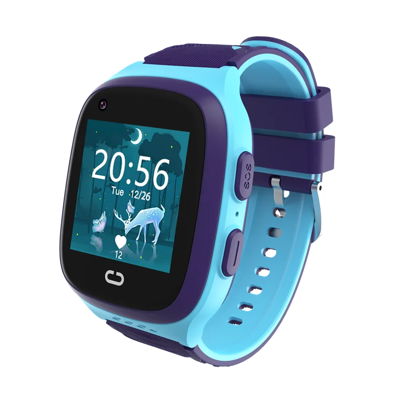 Kids Smartwatch Gps - นาฬิกาสมาร์ทวอทช์เด็ก 4G พร้อมระบบ SOS กันน้ำ รองรับ