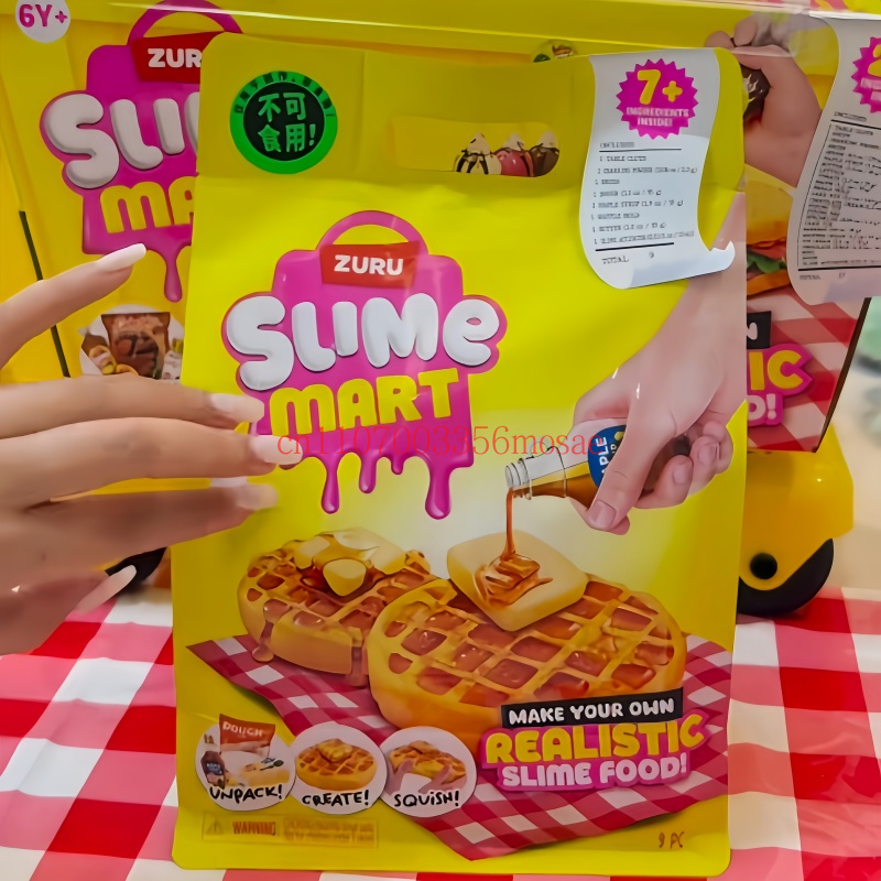 Kids Toys Kitchen - ซูรู สไลม์ มาร์ท บลายด์ บ็อกซ์ ชุดแฮมเบอร์เกอร์