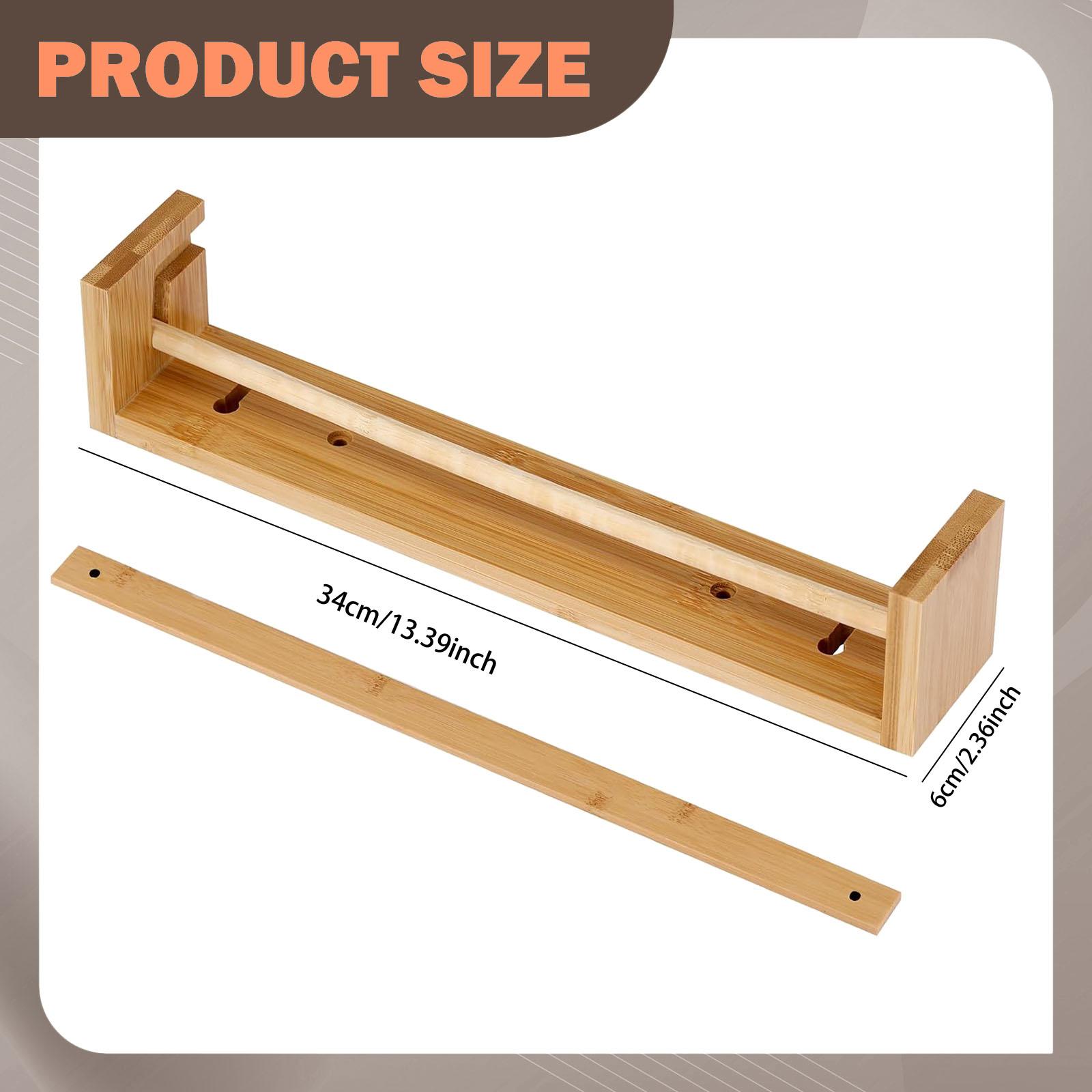 Kids Art Easel - ที่วางม้วนกระดาษ ขาตั้งไม้สำหรับวางอุปกรณ์ศิลปะ ชั้นวางภาพวาดสำหรับเด็ก ความคิดสร้างสรรค์ ห้องครัว คาเฟ่