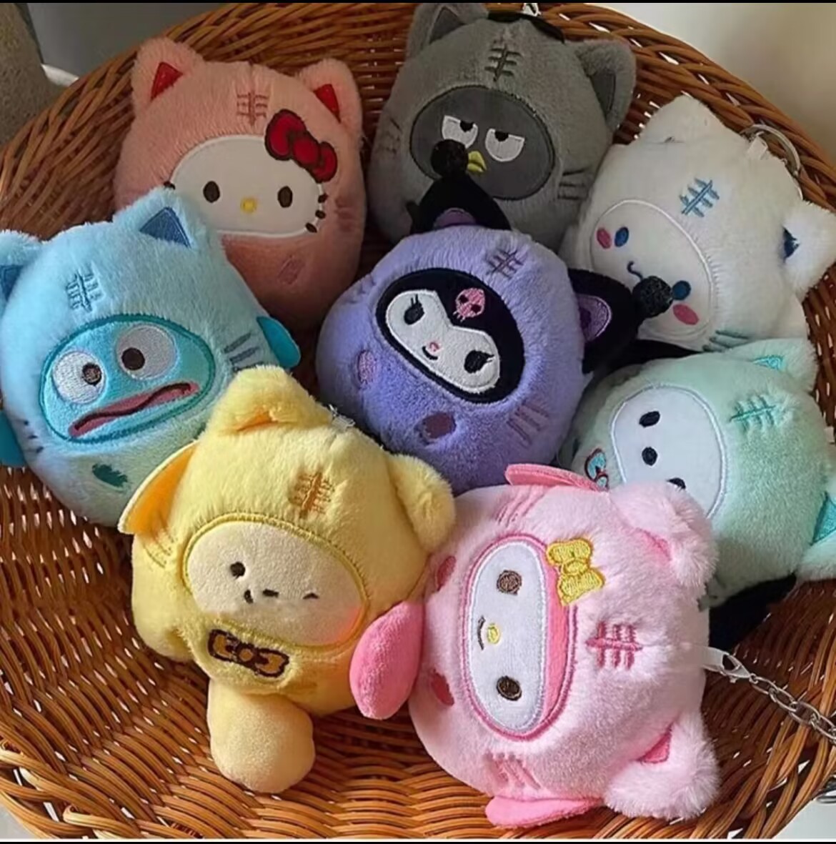 Kids Toys Dog - พวงกุญแจตุ๊กตาแมวน่ารัก เพนกวิน และสุนัข ของขวัญวันหยุดชิ้นเล็กๆ สำหรับเด็กและเด็กผู้หญิง