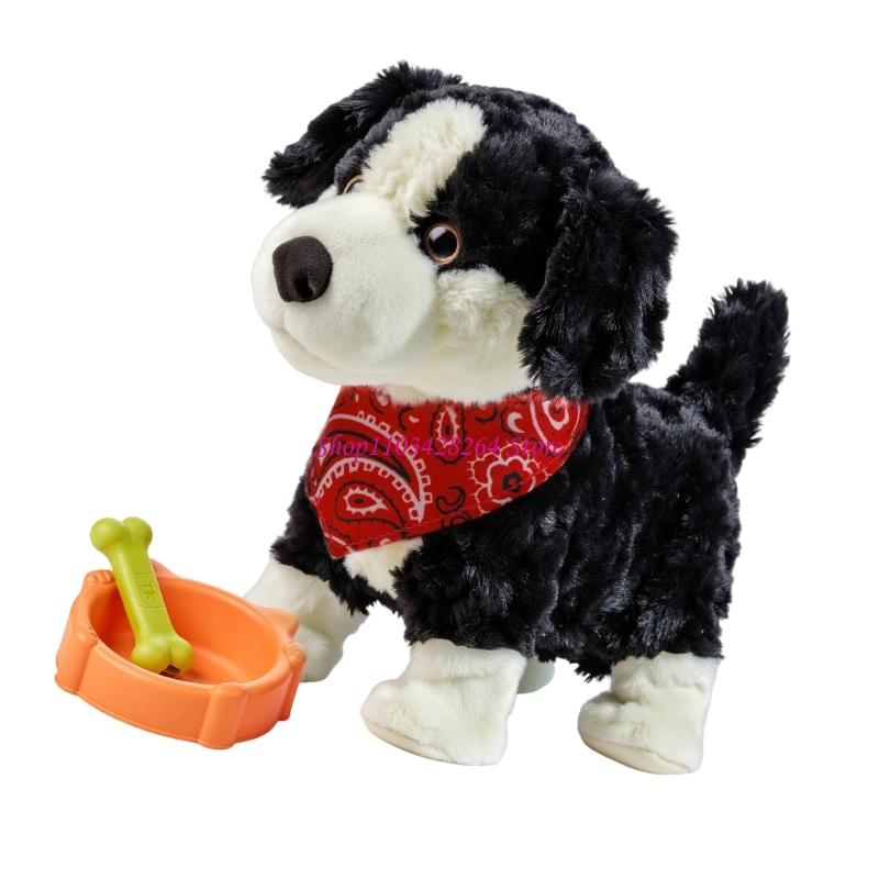 Kids Toys Dog - สุนัขของเล่นตุ๊กตา Soft Safe พร้อมการจดจำเสียงสำหรับการเล่นแบบโต้ตอบสำหรับเด็ก
