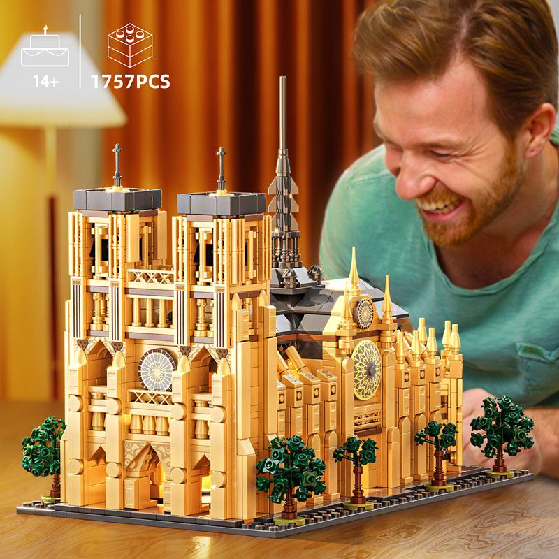Kids Toys Paris - Street View Series City Notre-dame de