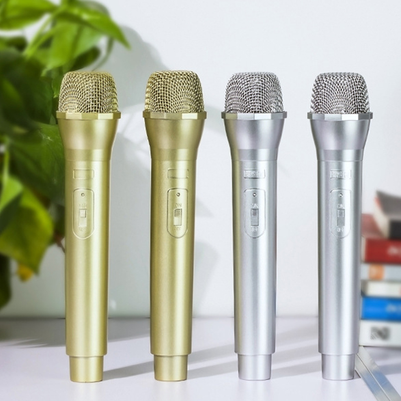 Kids Microphone Karaoke - 1PC ปลอม Prop ไมโครโฟน Props ประดิษฐ์ไมโครโฟน