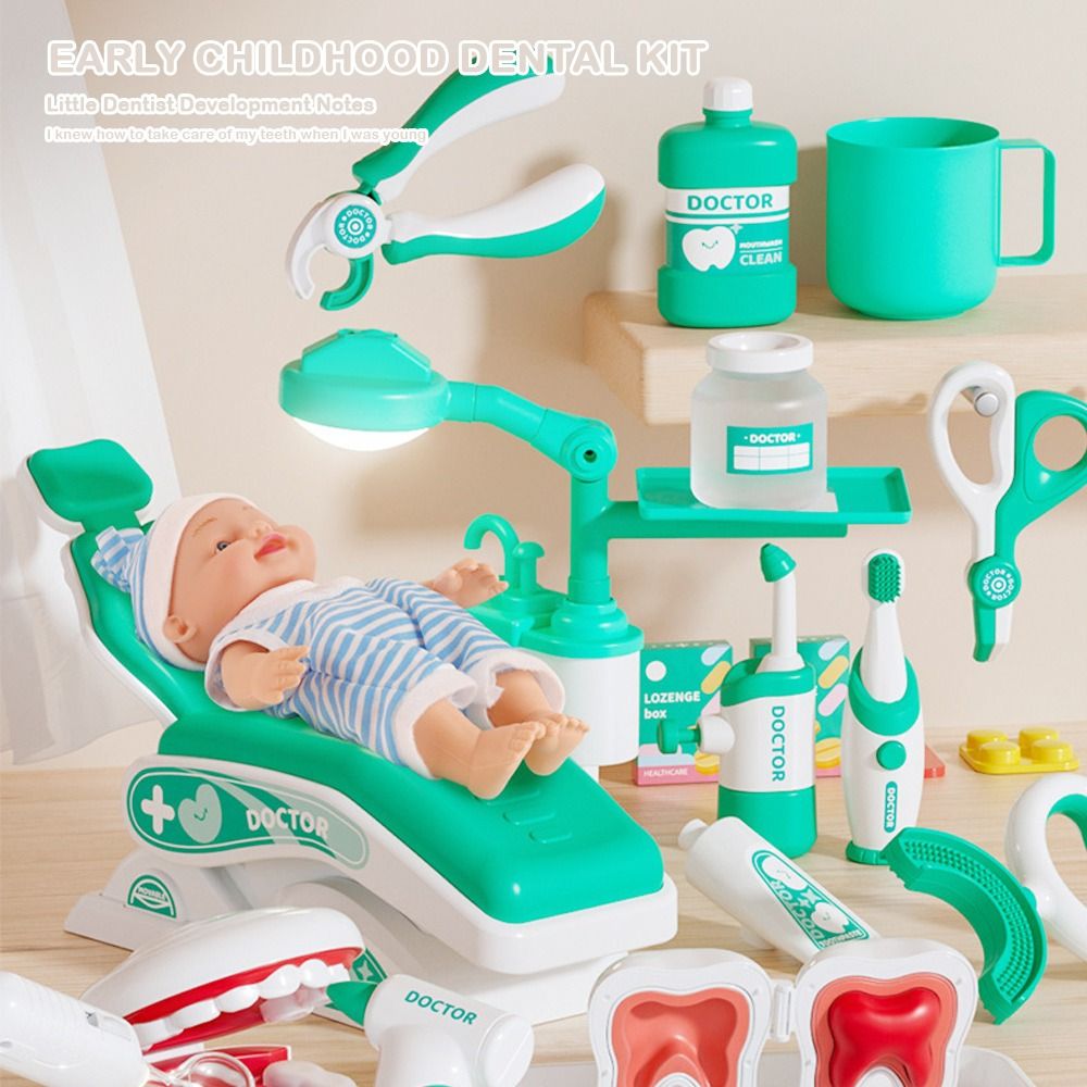 ใหม่พลาสติก Doctor ชุดของเล่นจ - Kids Toys Doctor Set บทวิจารณ์และราคา