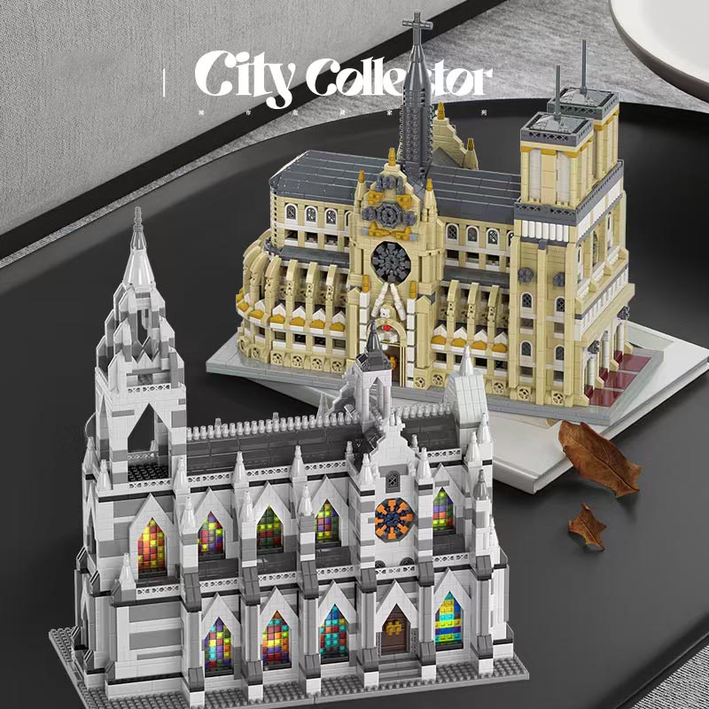 ชุดตัวต่ออาคารมหาวิหารน็อทร์-ด - Kids Toys Paris บทวิจารณ์และราคา