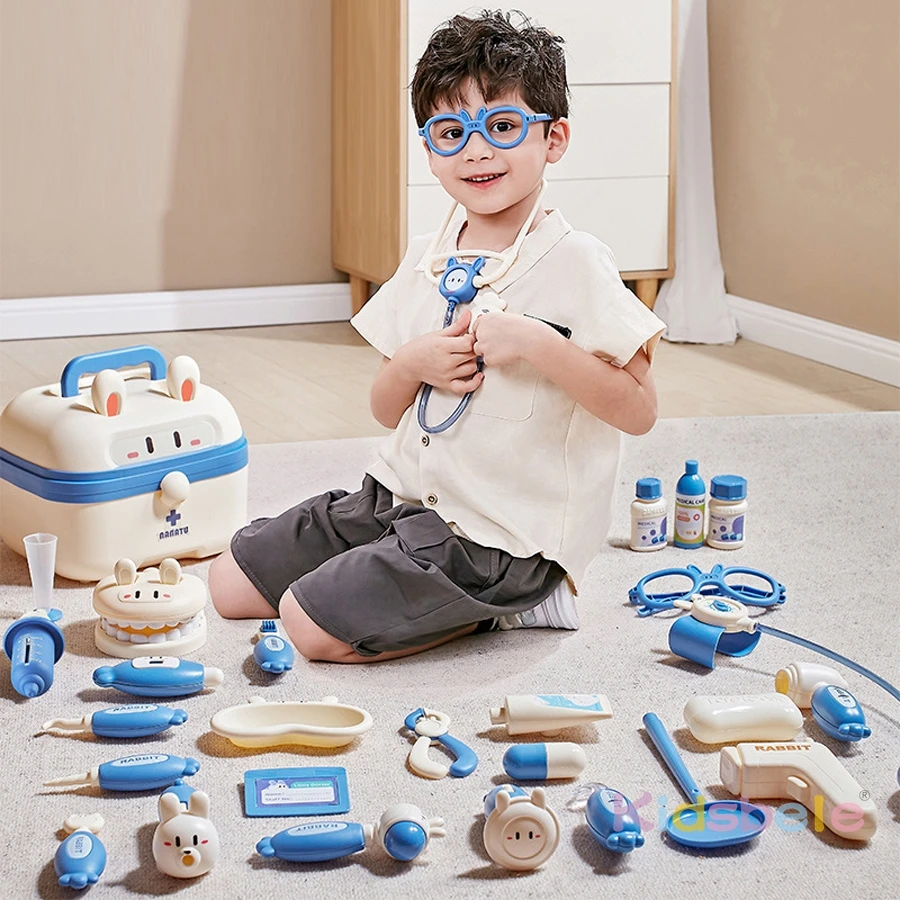 ชุดของเล่นบทบาทสมมติคุณหมอเด็ก - Kids Toys Doctor Set บทวิจารณ์และราคา