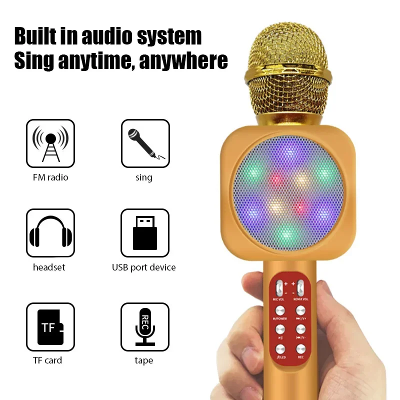 WS1816 ไร้สายเด็กคาราโอเกะไมโค - Kids Microphone Karaoke บทวิจารณ์และราคา