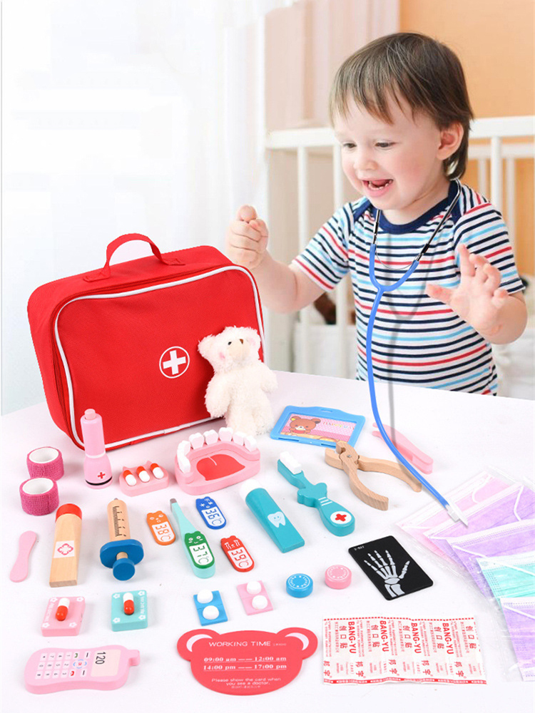 ชุดของเล่นบทบาทสมมติคุณหมอ ของ - Kids Toys Doctor Set บทวิจารณ์และราคา