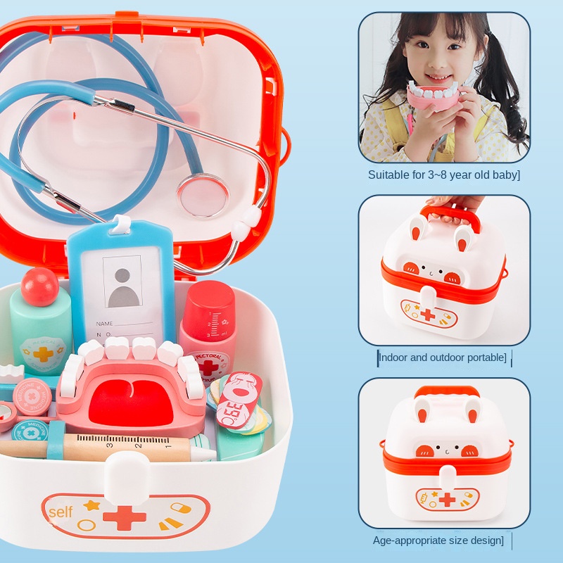 ชุดของเล่นหมอกระต่ายสำหรับเด็ก - Kids Toys Doctor Set บทวิจารณ์และราคา