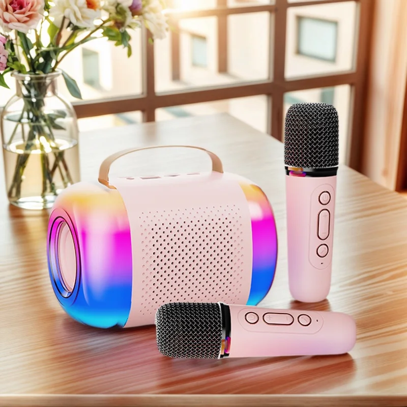ลำโพงไมโครโฟนขนาดเล็กแบบพกพาสำ - Kids Microphone Karaoke บทวิจารณ์และราคา