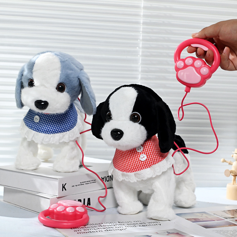 ดึง String ไฟฟ้าลูกสุนัข Soft  - Kids Toys Dog บทวิจารณ์และราคา