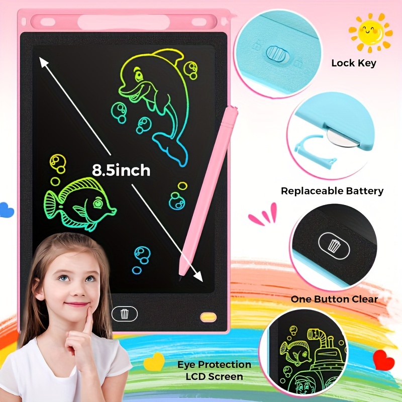 30 ชิ้น 8.5 นิ้ว LCD แท็บเล็ต  - Kids Toys Drawing บทวิจารณ์และราคา