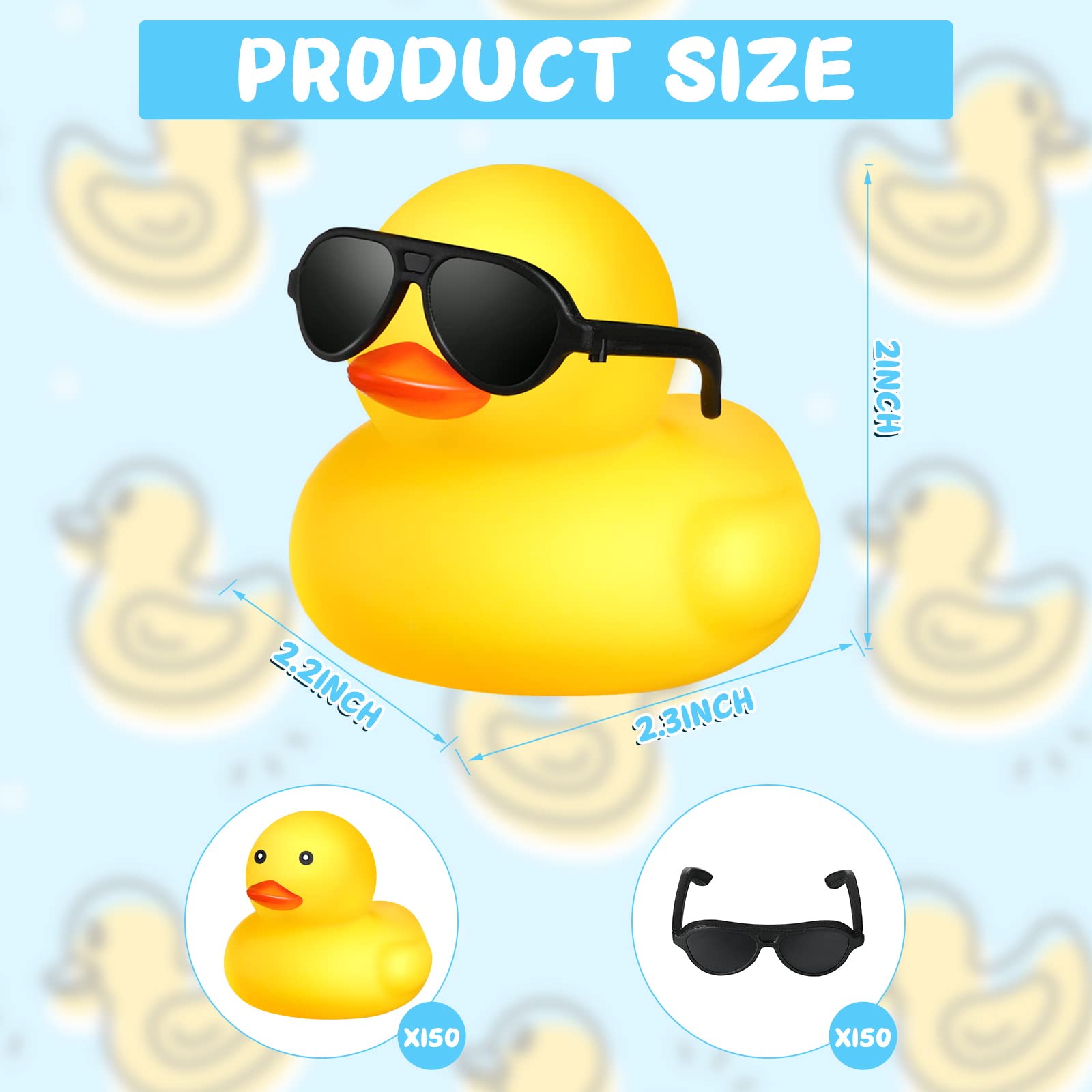 1-100pcs สีเหลือง MINI เป็ดยาง - Rubber Duck Bath บทวิจารณ์และราคา
