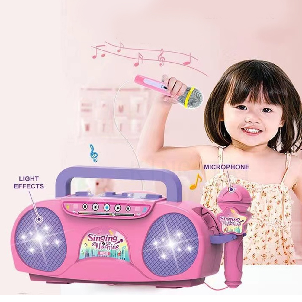 เด็กไมโครโฟนเครื่องคาราโอเกะเค - Kids Microphone Karaoke บทวิจารณ์และราคา