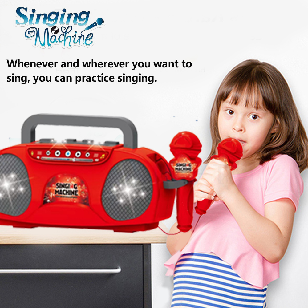 เด็กไมโครโฟนเครื่องคาราโอเกะเค - Kids Microphone Karaoke บทวิจารณ์และราคา