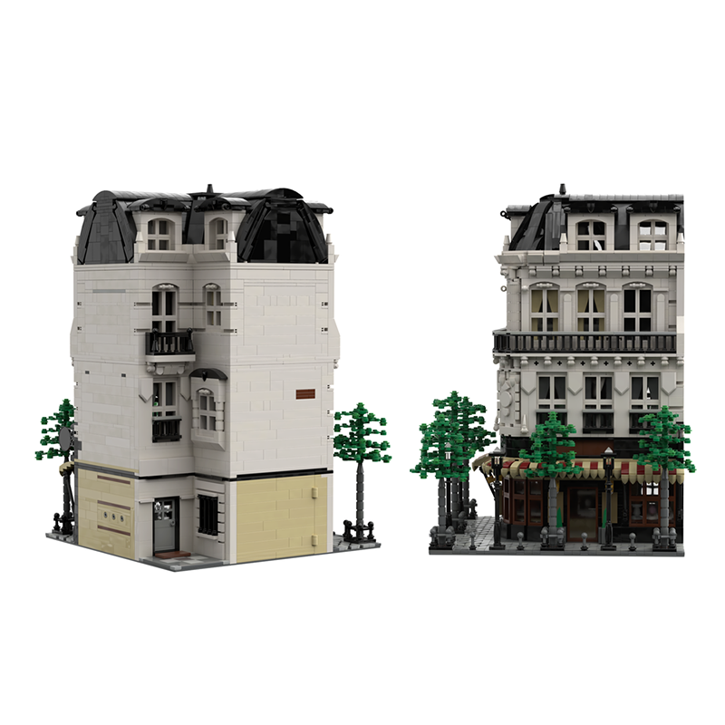 ตัวต่อโมเดลร้านเบเกอรี่ปารีส 4 - Kids Toys Paris บทวิจารณ์และราคา