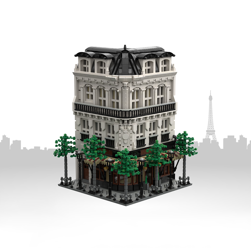 ตัวต่อโมเดลร้านเบเกอรี่ปารีส 4 - Kids Toys Paris บทวิจารณ์และราคา
