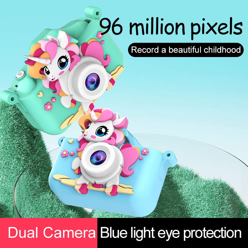 เด็กกล้องการ์ตูนยูนิคอร์นของเล - Kids Toys Top View บทวิจารณ์และราคา