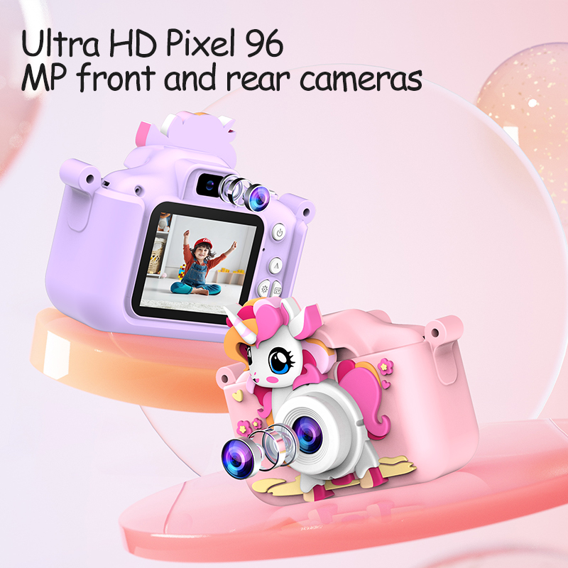 เด็กกล้องการ์ตูนยูนิคอร์นของเล - Kids Toys Top View บทวิจารณ์และราคา
