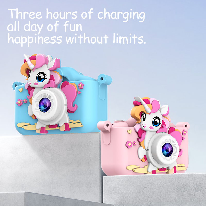เด็กกล้องการ์ตูนยูนิคอร์นของเล - Kids Toys Top View บทวิจารณ์และราคา
