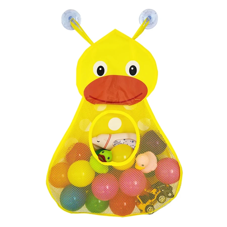 กบเป็ดของเล่นอาบน้ําเด็กกระเป๋ - Kids Storage Toys บทวิจารณ์และราคา