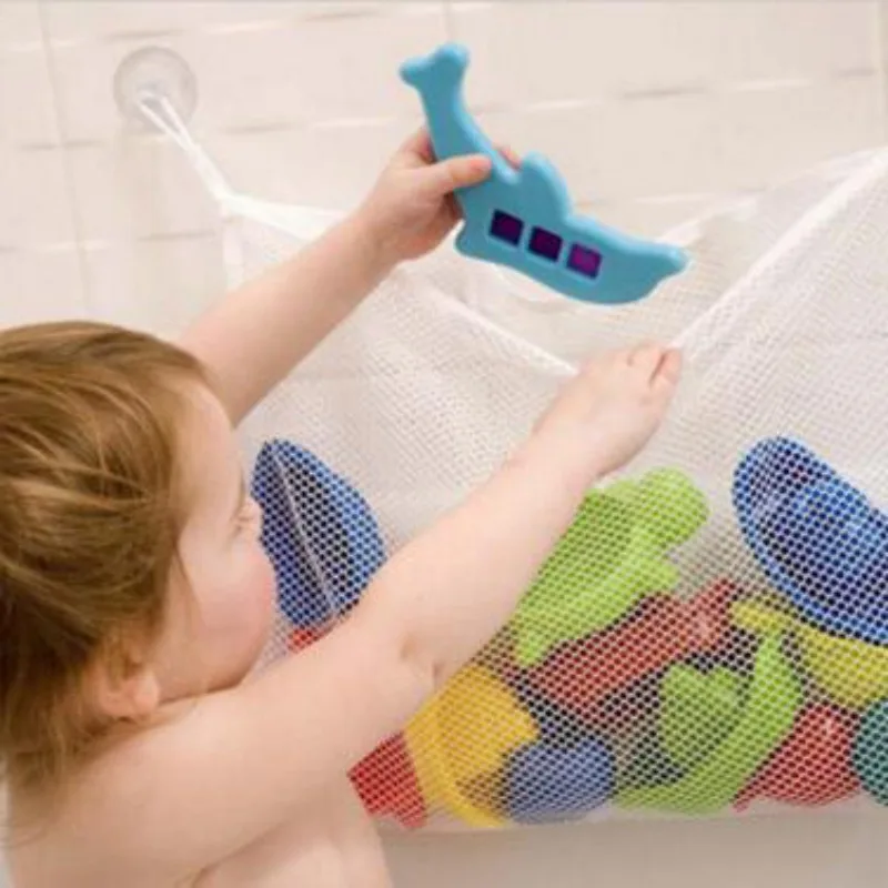 เด็กห้องน้ําตาข่ายกระเป๋าอาบน้ - Kids Storage Toys บทวิจารณ์และราคา