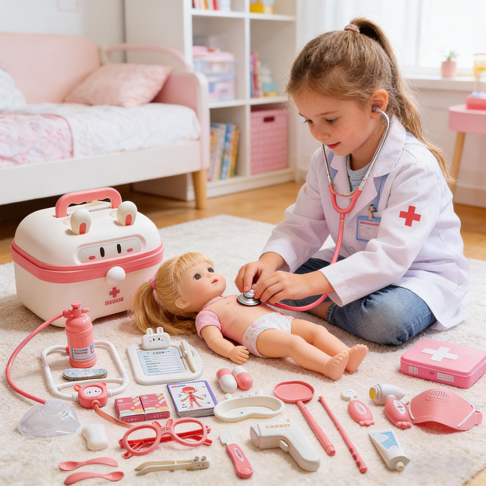 ชุดของเล่นหมอสำหรับเด็ก ของเล่ - Kids Toys Doctor Set บทวิจารณ์และราคา