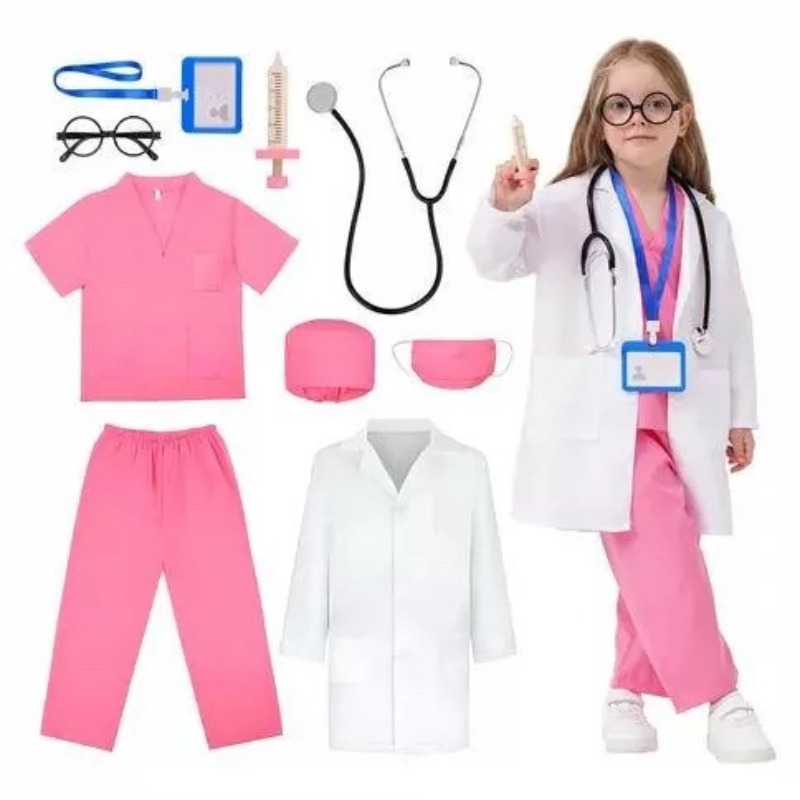 ชุดบทบาทสมมติคุณหมอพยาบาลสำหรั - Kids Toys Doctor Set บทวิจารณ์และราคา