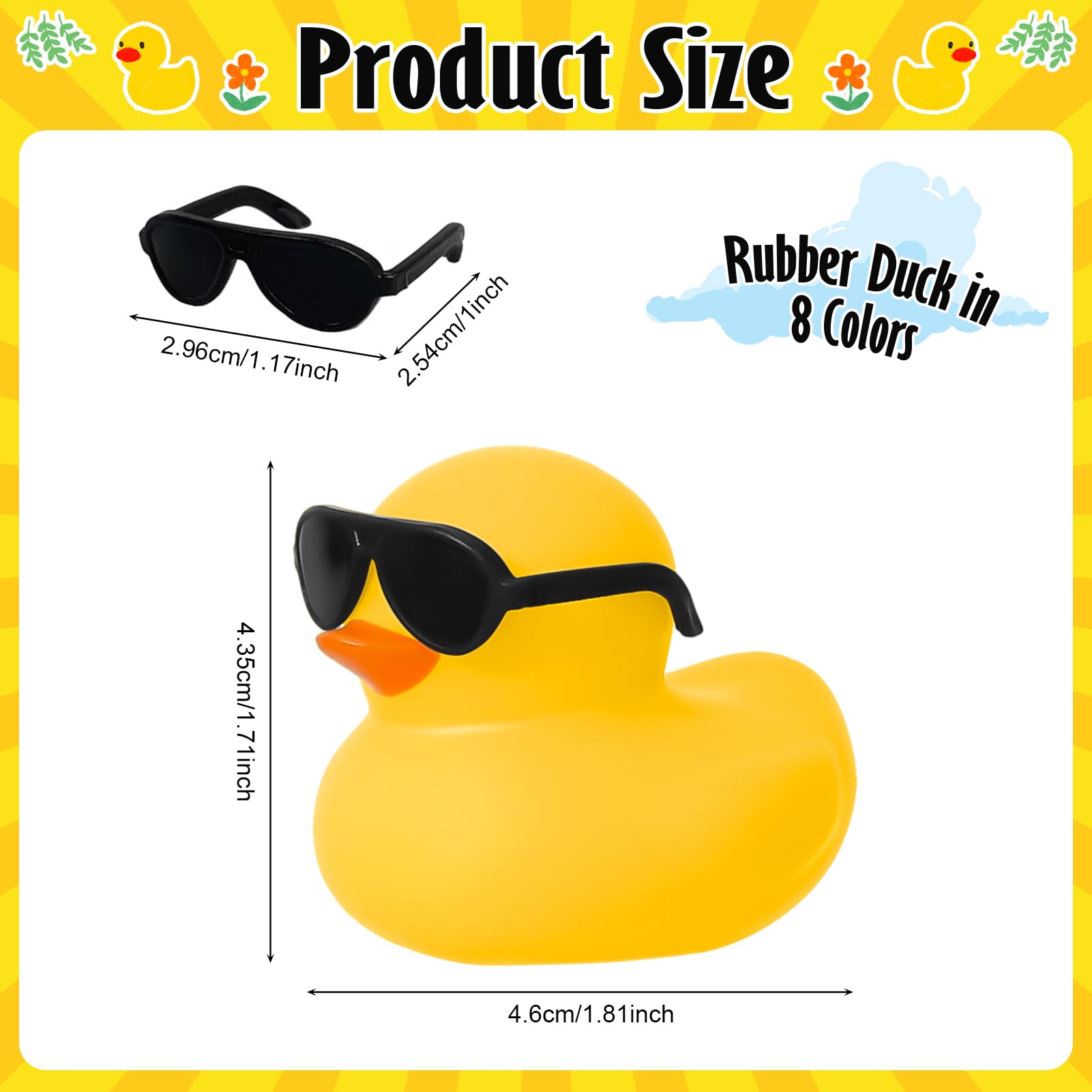 6/12/24/48PC เป็ดยางสีดําพร้อม - Rubber Duck Bath บทวิจารณ์และราคา