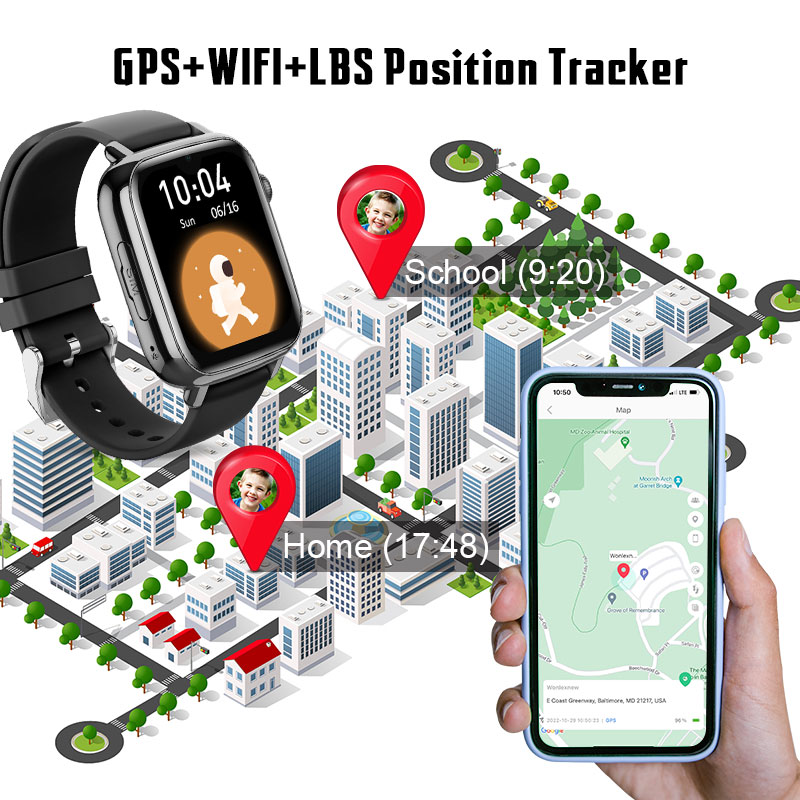 Wonlex KT34 เด็กสมาร์ทนาฬิกา 4 - Kids Smartwatch Gps บทวิจารณ์และราคา