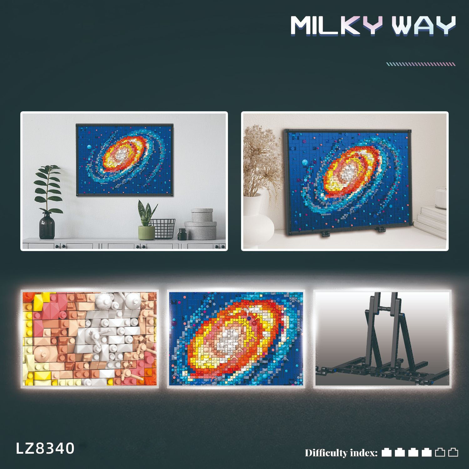 ไอเดียภาพวาดบล็อก Pixel Art กร - Kids Art Easel บทวิจารณ์และราคา