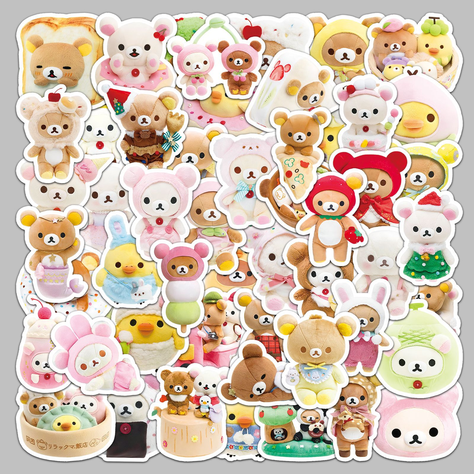 54 ชิ้นน่ารักริลัคคุมะสติกเกอร - Kids Toys Laptop บทวิจารณ์และราคา