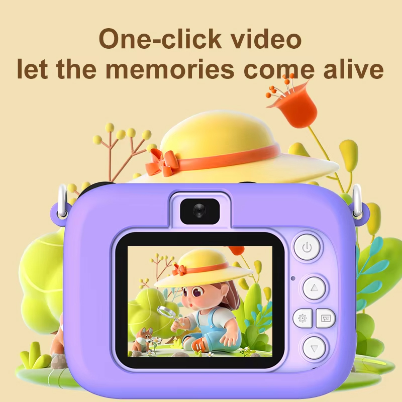 เด็กการ์ตูนกล้อง 1080P HD 2 นิ - Kids Toys Top View บทวิจารณ์และราคา