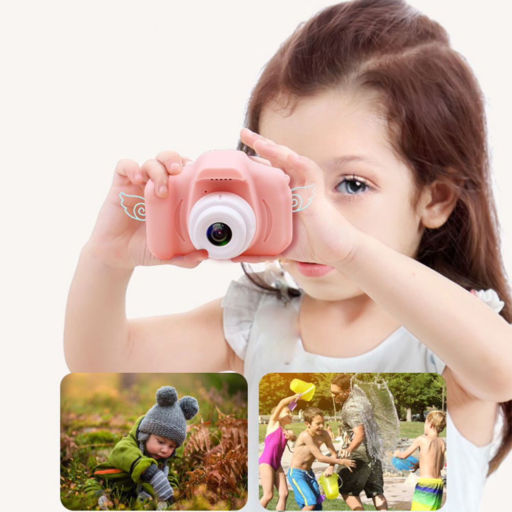 กล้องดิจิตอลสำหรับเด็ก 1080P H - Kids Toys Top View บทวิจารณ์และราคา