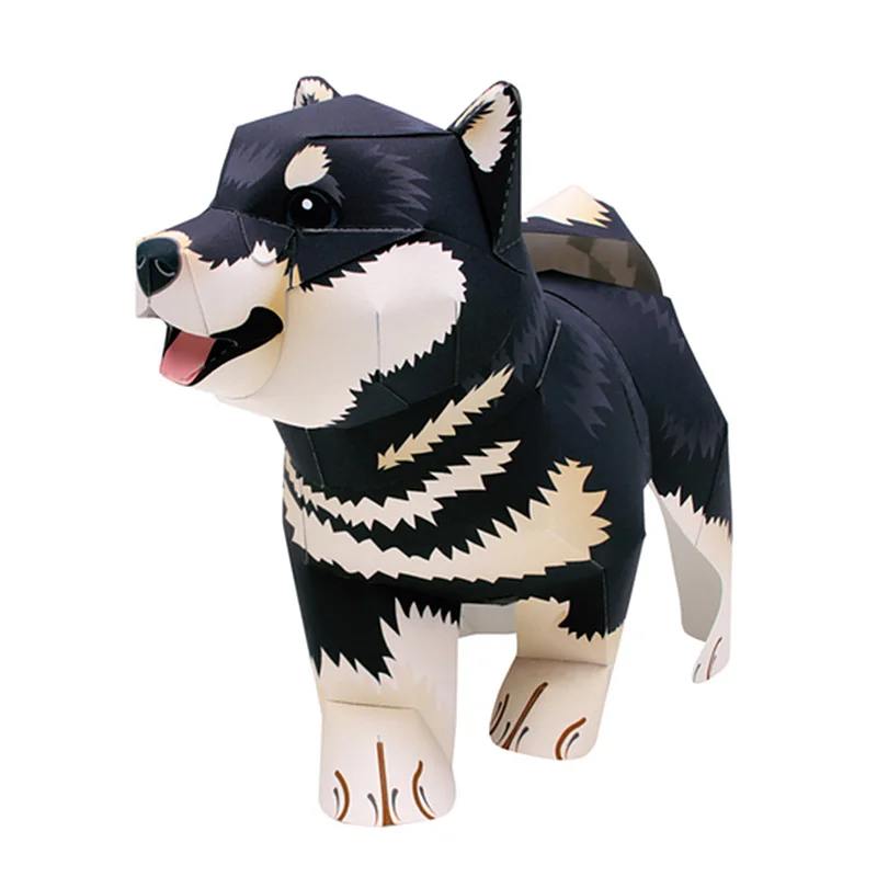 สีดํา Shiba Inu สุนัข Handmade - Kids Toys Dog บทวิจารณ์และราคา