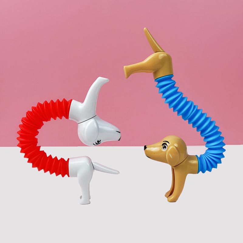 ใหม่ฤดูใบไม้ผลิสุนัข Pop หลอด  - Kids Toys Dog บทวิจารณ์และราคา