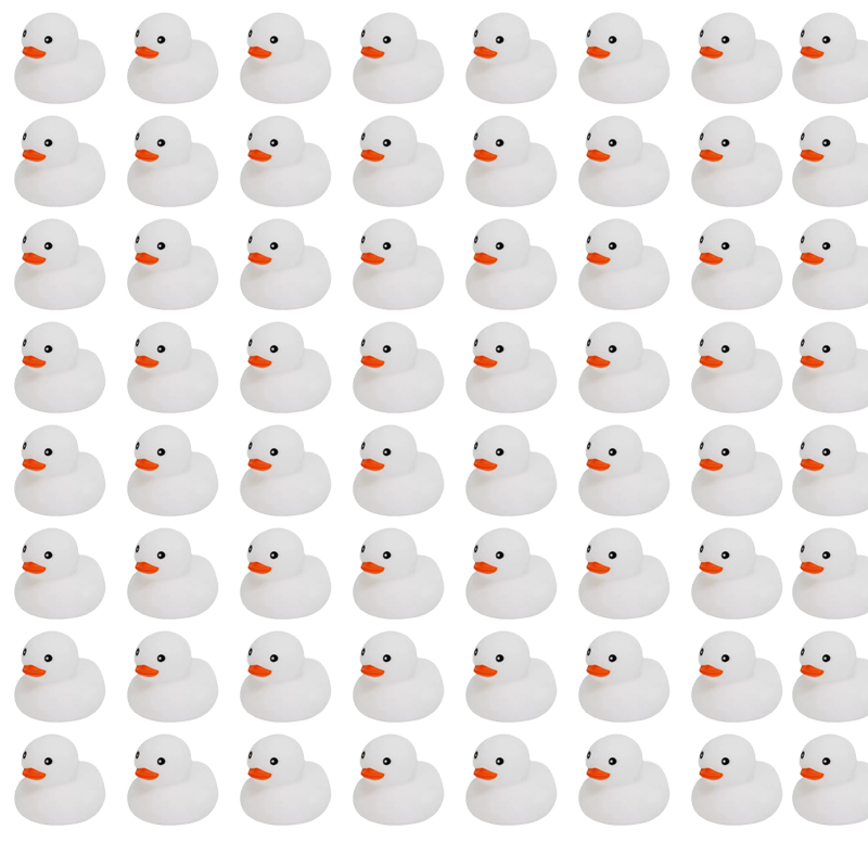 เป็ดยางสีขาว 6/12/24 ตัว จำนวน - Rubber Duck Bath บทวิจารณ์และราคา