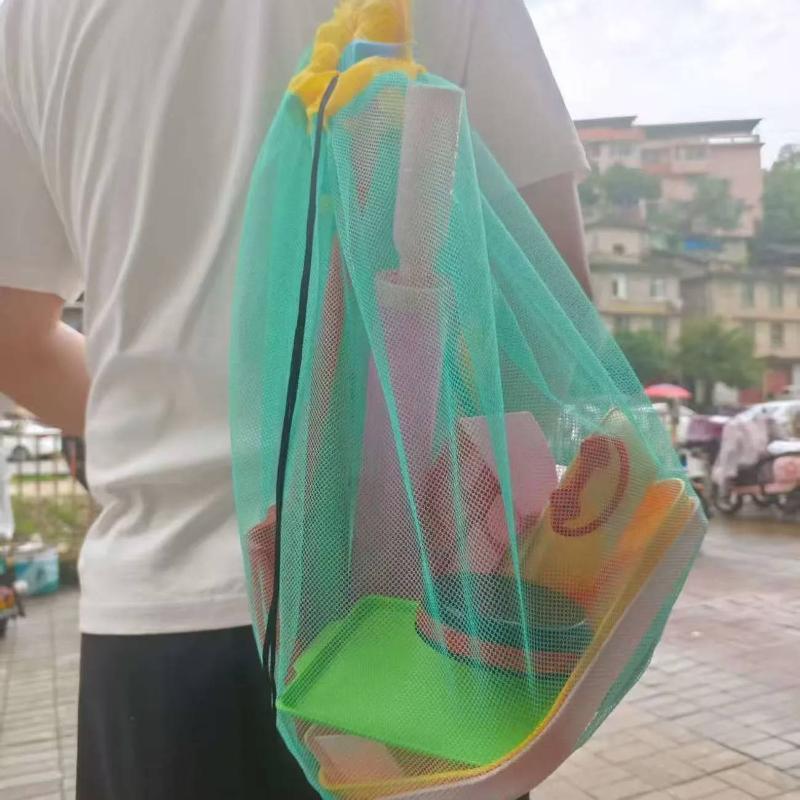 กระเป๋าเก็บของชายหาดแบบตาข่ายพ - Kids Storage Toys บทวิจารณ์และราคา