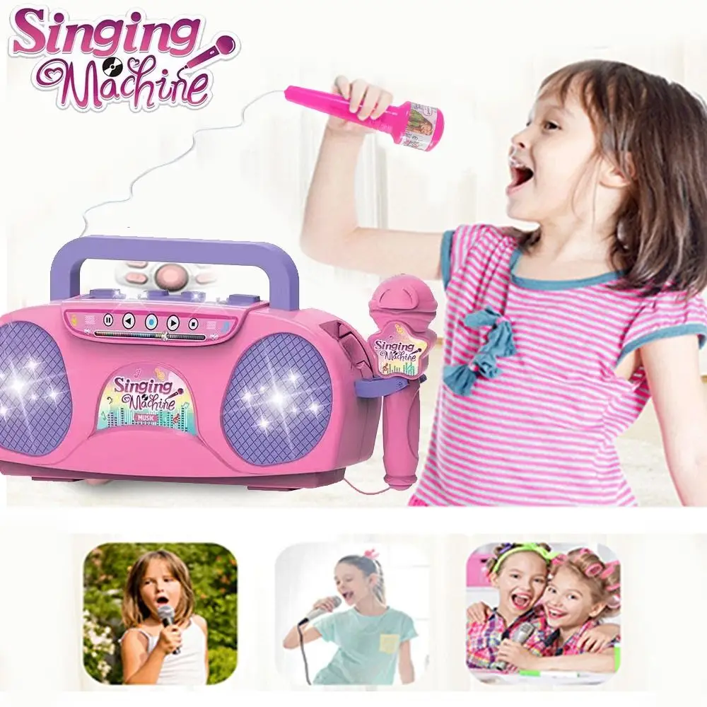 เครื่องดนตรีไมโครโฟนคาราโอเกะพ - Kids Microphone Karaoke บทวิจารณ์และราคา