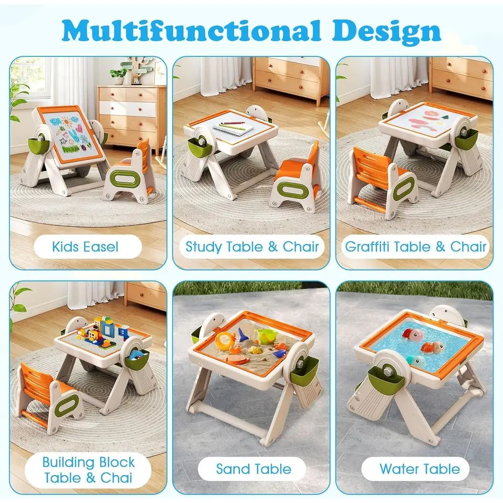 ขาตั้งวาดภาพปรับระดับความสูงได - Kids Art Easel บทวิจารณ์และราคา