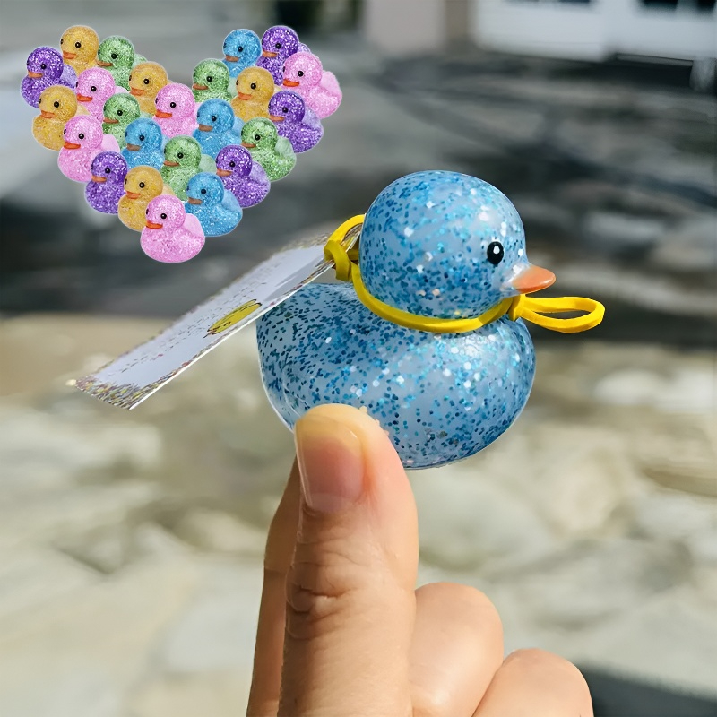 เป็ดยางกลิตเตอร์ขนาด 5 ซม. ของ - Rubber Duck Bath บทวิจารณ์และราคา