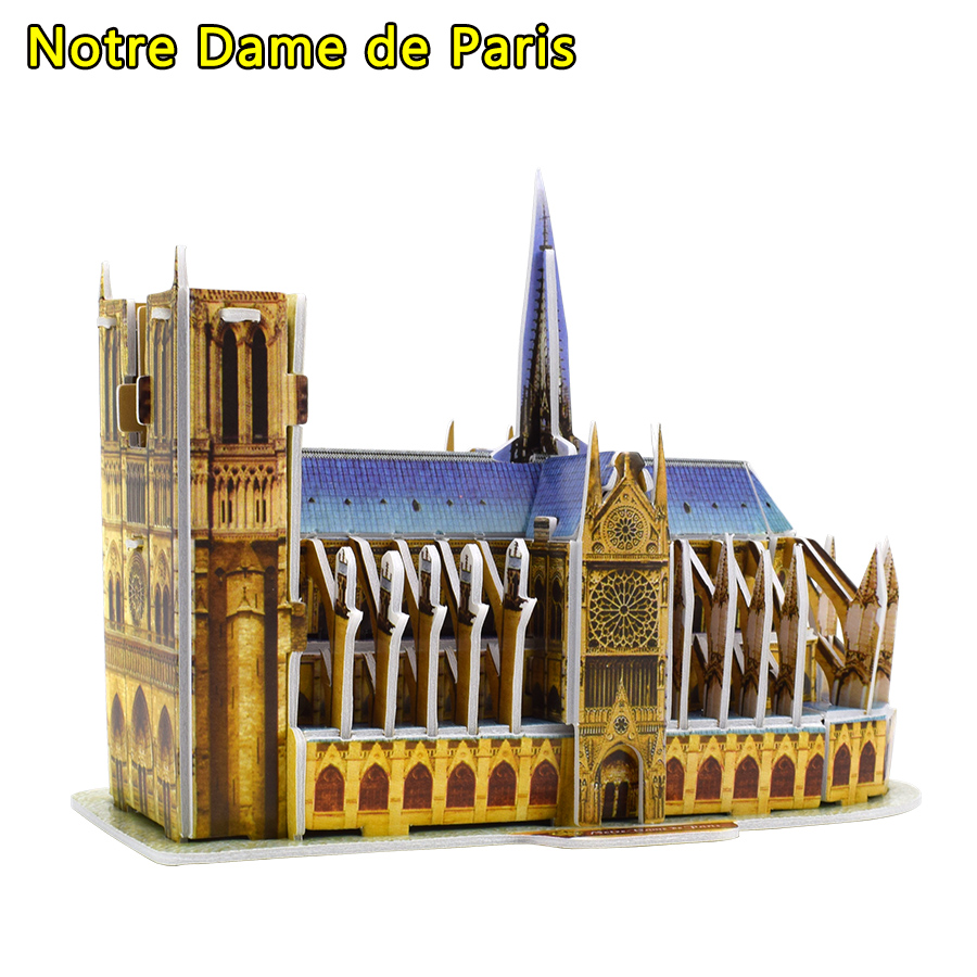 3D ปริศนา Notre Dame De Paris  - Kids Toys Paris บทวิจารณ์และราคา