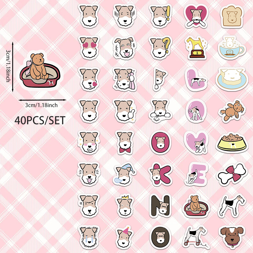 40pcs น่ารักการ์ตูนลวด FOX TER - Kids Toys Laptop บทวิจารณ์และราคา