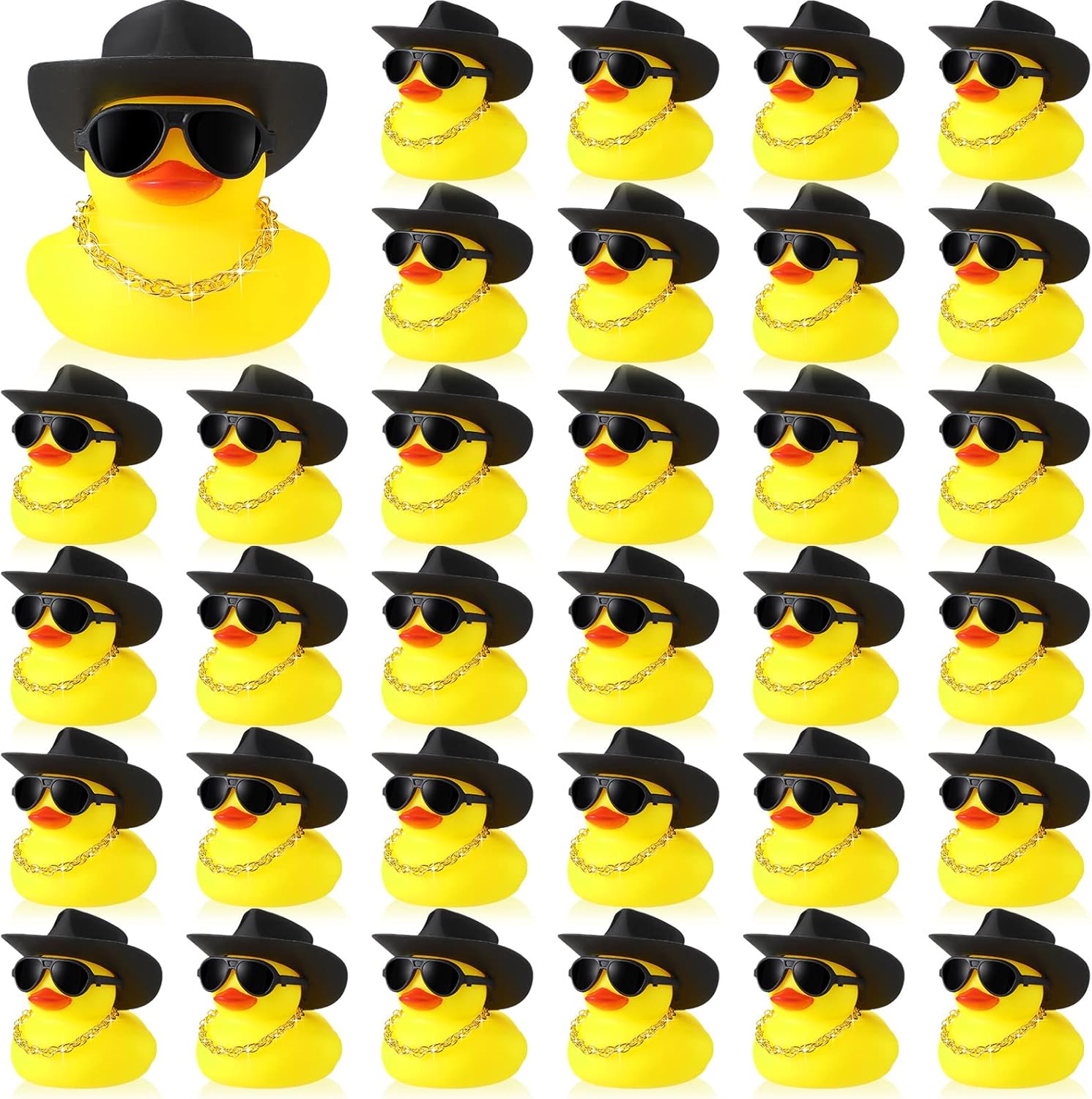 เป็ดยางคาวบอย 6/12/24 ตัว เป็ด - Rubber Duck Bath บทวิจารณ์และราคา