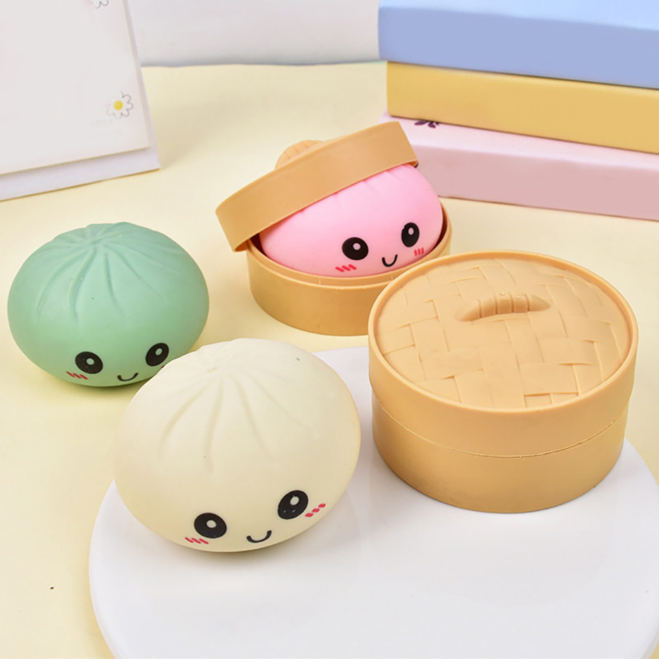 ของเล่นบีบตุ๊กตาซาลาเปาแบบสุ่ม - Kids Toys Kitchen บทวิจารณ์และราคา