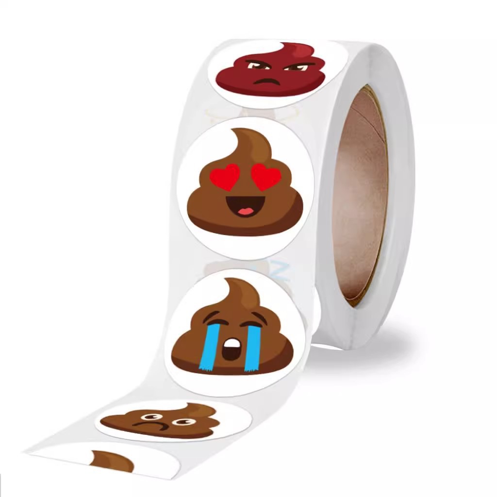 สติกเกอร์ลายการ์ตูนอึตลกๆ 100- - Kids Toys Laptop บทวิจารณ์และราคา