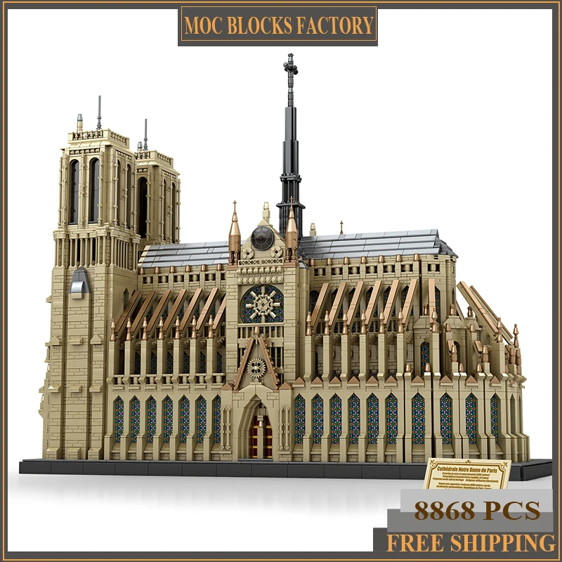 ใหม่ 8868 ชิ้นโลกสถาปัตยกรรมที - Kids Toys Paris บทวิจารณ์และราคา